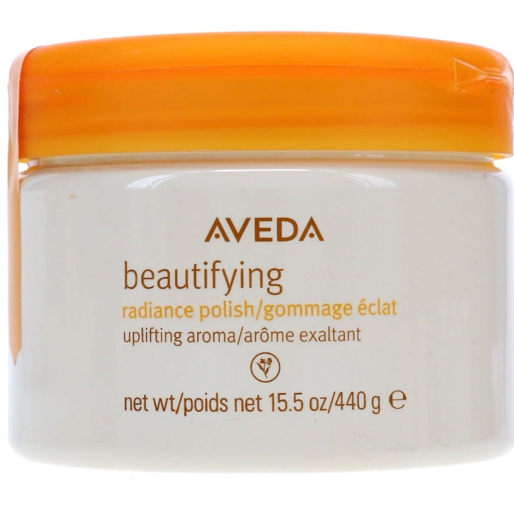 AVEDA Beautifying Radiance Polish Body Scrub with Uplifting Aroma 15.5 oz NEW